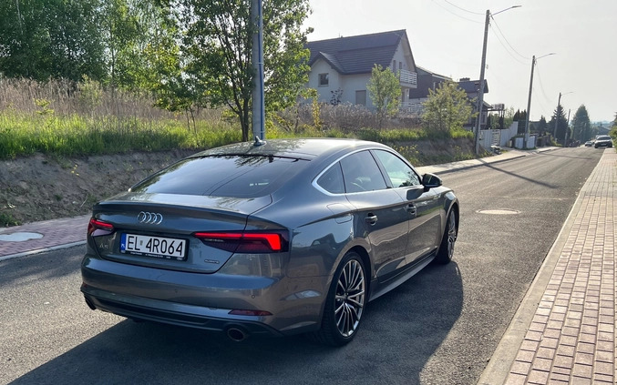 Audi A5 cena 160000 przebieg: 77000, rok produkcji 2019 z Lubawka małe 11